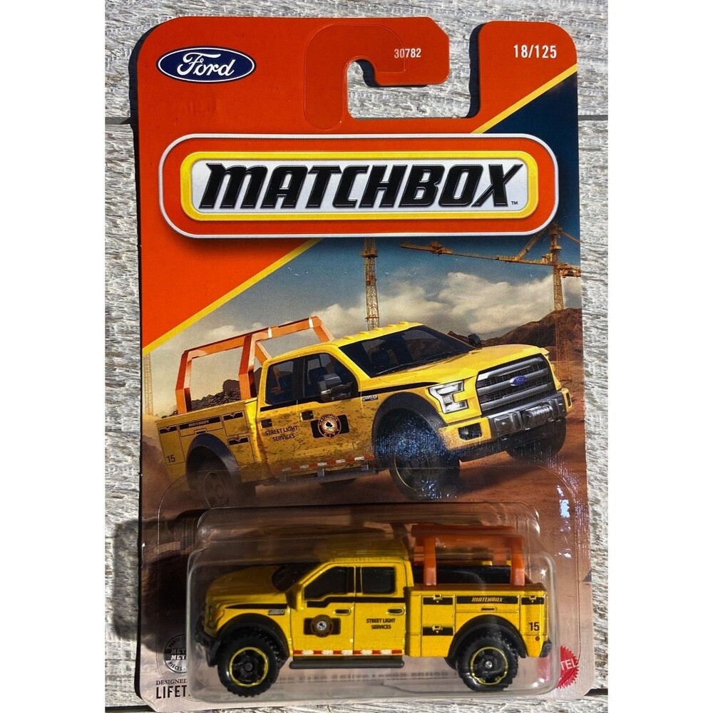 2026 Matchbox - #18 2015 Ford F-150 Contractors Truck